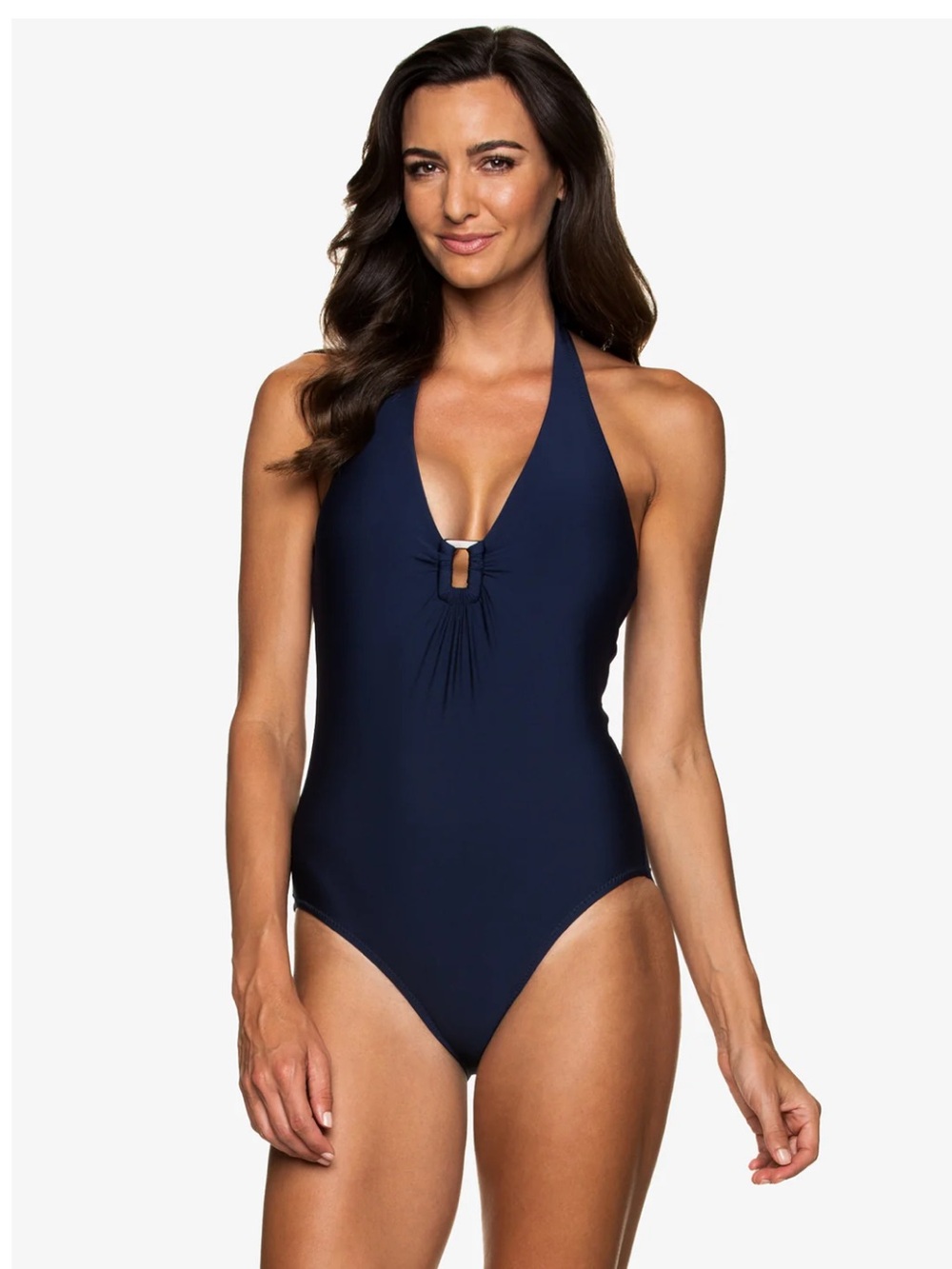 Helen Jon Plunge Tortoise One-Piece